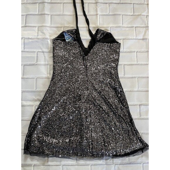 Free People Intimately Women's Gold Rush Mini Dress Night Combo Sequined XS - Picture 5 of 6